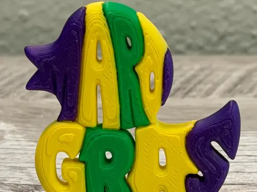 Mardi Gras Cruise Duck