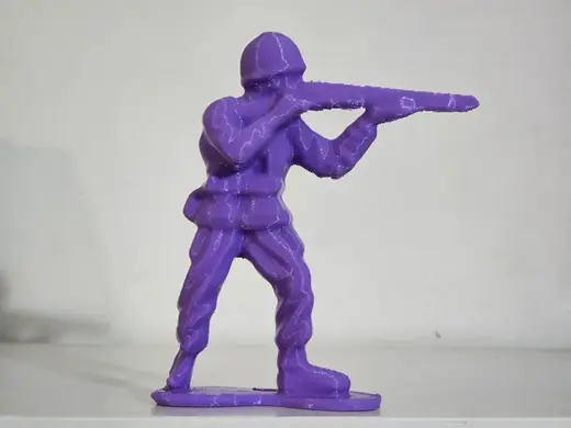 Little soldier - straight shooter sculpture