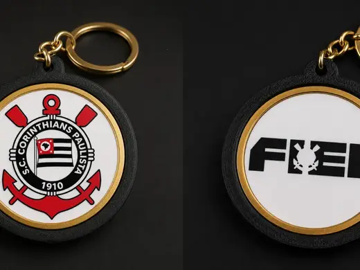 Chaveiro Giratório – Corinthians | Fiel
