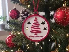 Merry Christmas Ornament NO AMS