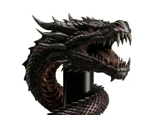 Mythical Rune Dragon Figurine|D&D Tabletop Statue