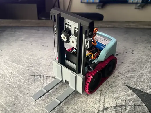 CyberBrick Forklift Dual Servo Upgrade