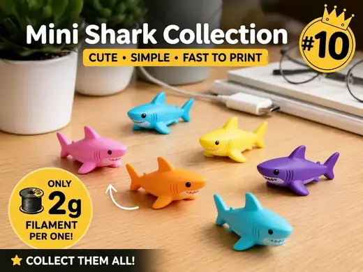 Mini Shark Fidget - Micro Zoo