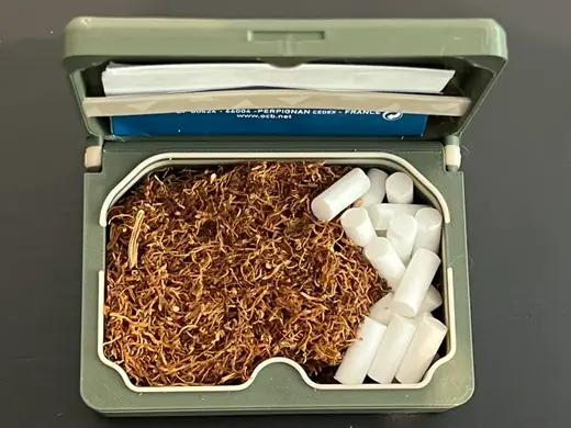 Tobacco box with magnets (NO AMS)