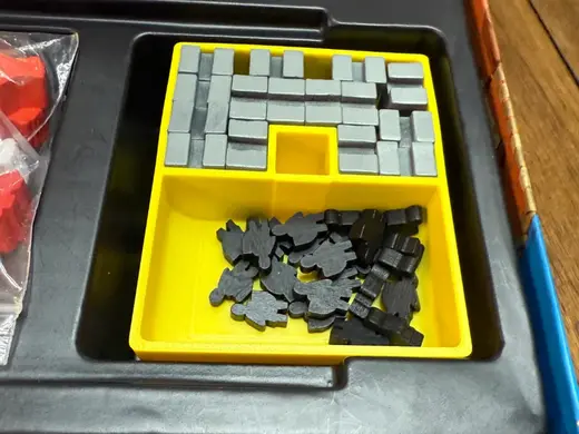 Queen Domino Board Game Storage Tray
