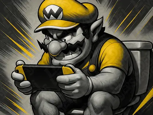 Wario Pooper Hueforge
