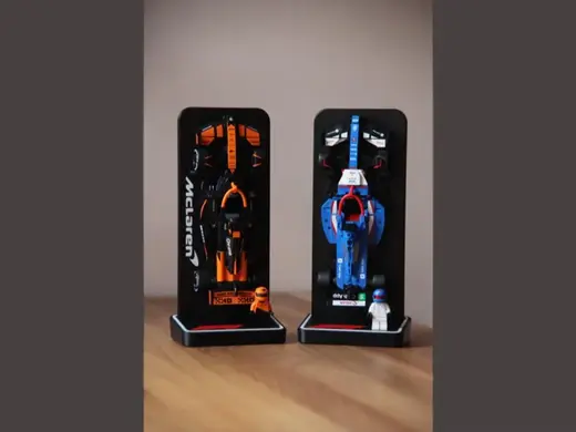 F1 stand for LEGOs speed champion F1 cars