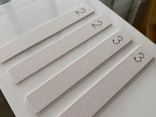 Polymer clay depth guide set - 4 sizes