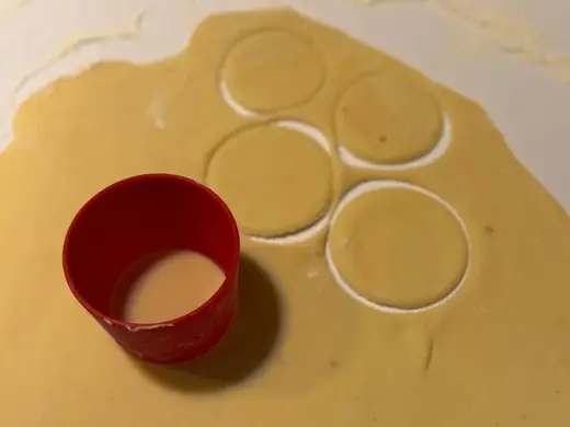 Dumpling (pelmeni) dough cutter 50/60 mm