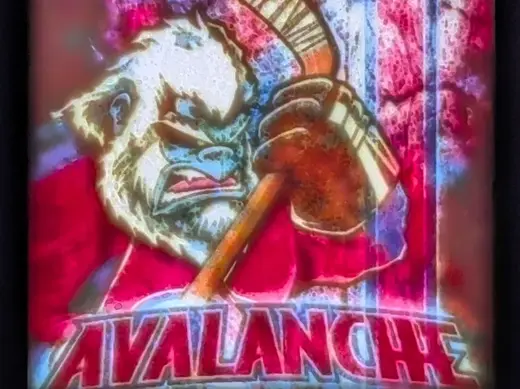 Colorado Avalanche Litho lamp cmyk