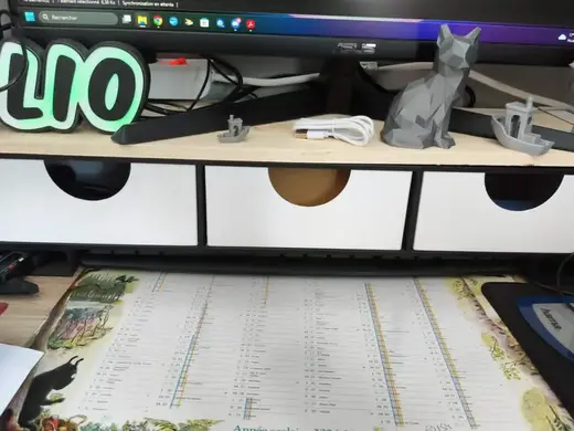 ré-hausse ecran pc