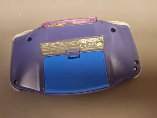 Nintendo Gameboy Advance Battery Cover