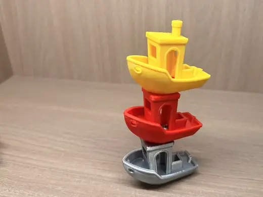 可堆叠测试小船!Benchy(轻松收纳成塔)