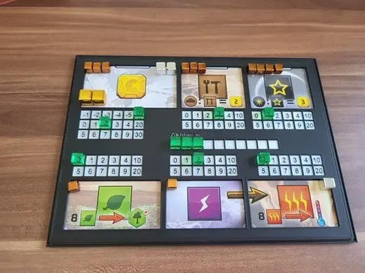 Terraforming Mars Spieler Tableau