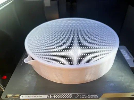 Silica desiccant drying box(Drying using a 3D printer hot bed)