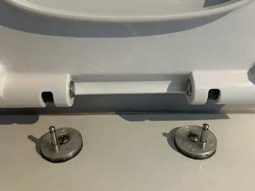 Toilet hinge repair kit