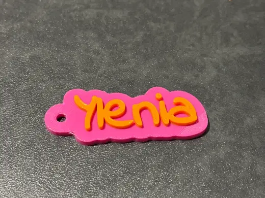 Keychain Ylenia - Portachiavi Ylenia