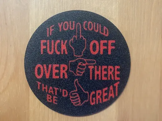 funny coaster