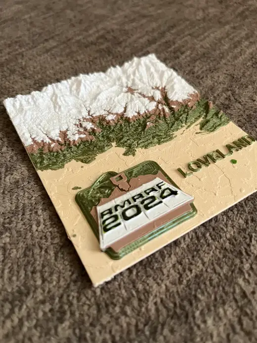 Rocky Mountain RepRap Festival 2024 (RMMRF) Rockies Topo map Remix