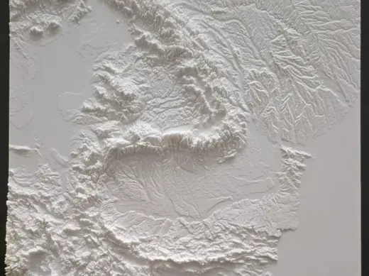 Romania Landforms based on Copernicus DEM