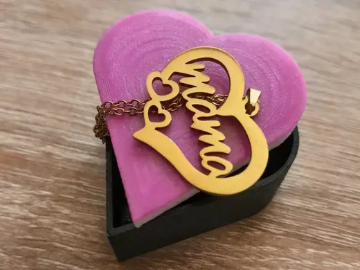 Heart Jewelry Box / Pudełko Serce
