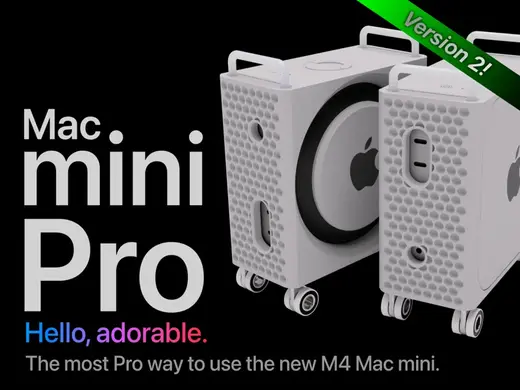 "Mac mini Pro" enclosure for M4 Mac mini