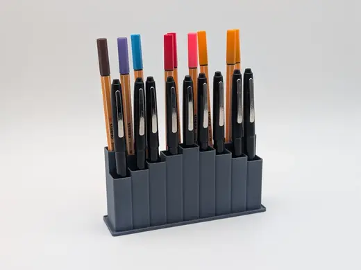 Pen Holder / Stand for 18 pens / modern design