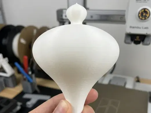 Sleek Spinning Top - 15cm Decorative Edition