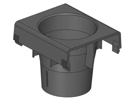 BMW E36 Front Cup Holder (2-piece)
