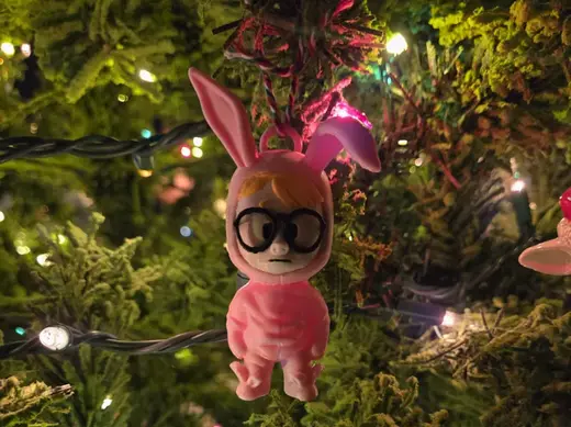 Christmas Story - Ralph Bunny Suit Ornament