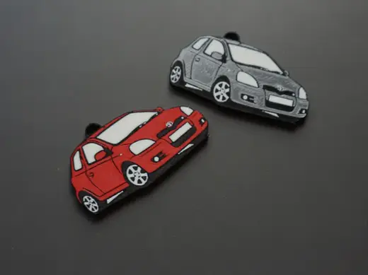 Toyota Yaris/Vitz XP10 (mk1) keychain