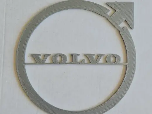 volvo logo detailing stencil