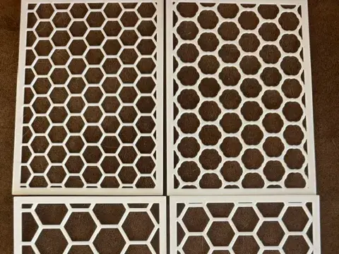 Honeycomb panels for 200% EduColon Gacha Capsules