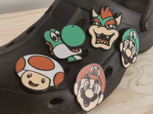 Mario Characters Charms