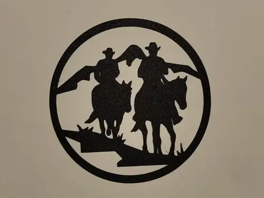 Cowboys wall art