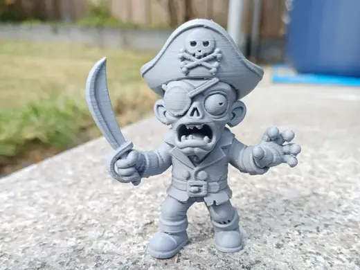 Captain Arrr-cadaver, the Zombie Pirate