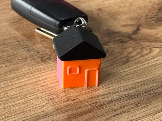 Little house keychain ams
