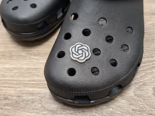 ChatGPT Croc Charm