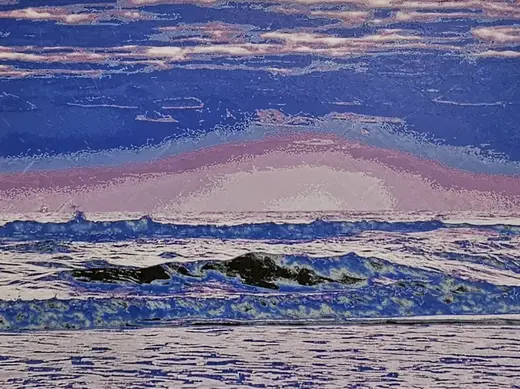 Sunrise at the Beach HueForge