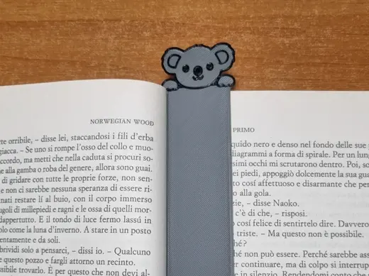 Cute Koala Bookmark (No AMS)