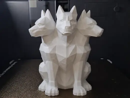 Low Polly Cerberus