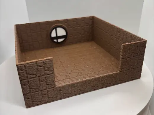 Purge Waste Bin Super Smash Mario Ground Brick