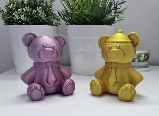 TEDDY BEAR - NO SUPPORTS, MULTIMATERIAL READY