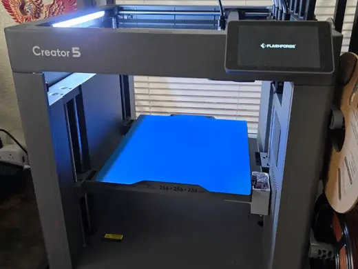 Flashforge Creator 5 Purge Waste Collection System