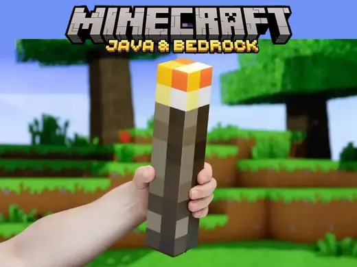 LED Lamp 001 《Minecraft》 Torch lights 《我的世界》火把灯
