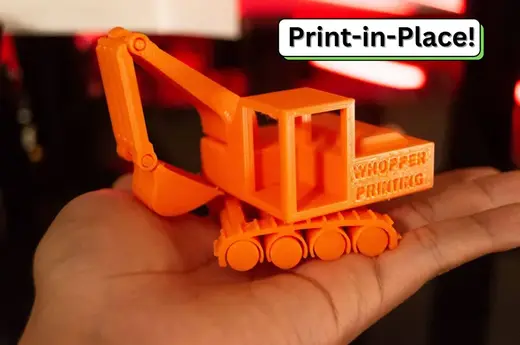 Trenchy - Print-In-Place Excavator