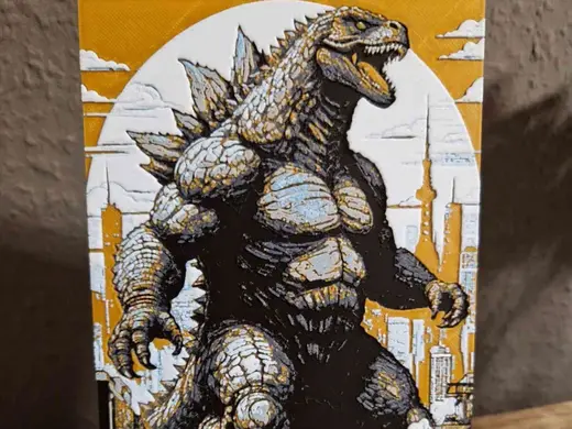 Hueforge - Godzilla