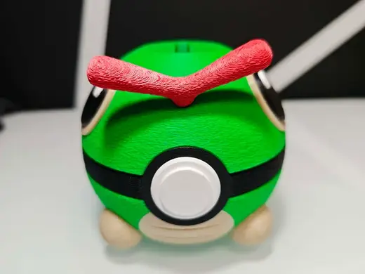 Caterpie Pokeball Piggy Bank Money Saving Box
