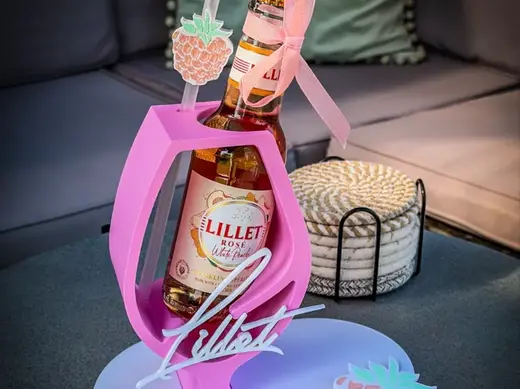 LILLET Team Halter Flasche Deko Fun Party