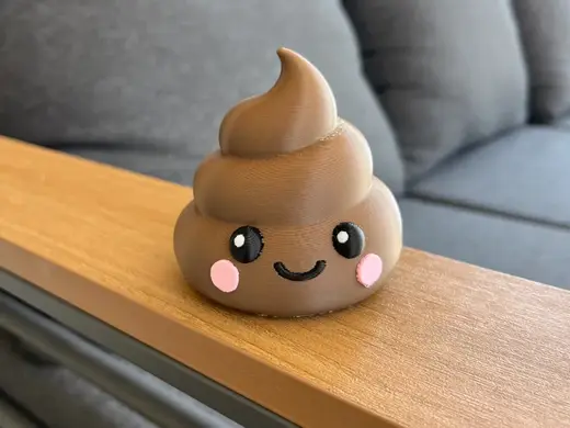 Cute Poopy Desk Buddy - Funny Kawaii Poop
